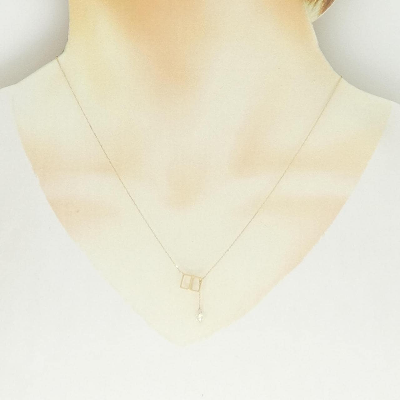 K18YG ダイヤモンド ネックレス 0.311CT