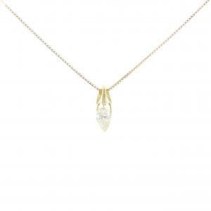 K18YG ダイヤモンド ネックレス 0.33CT