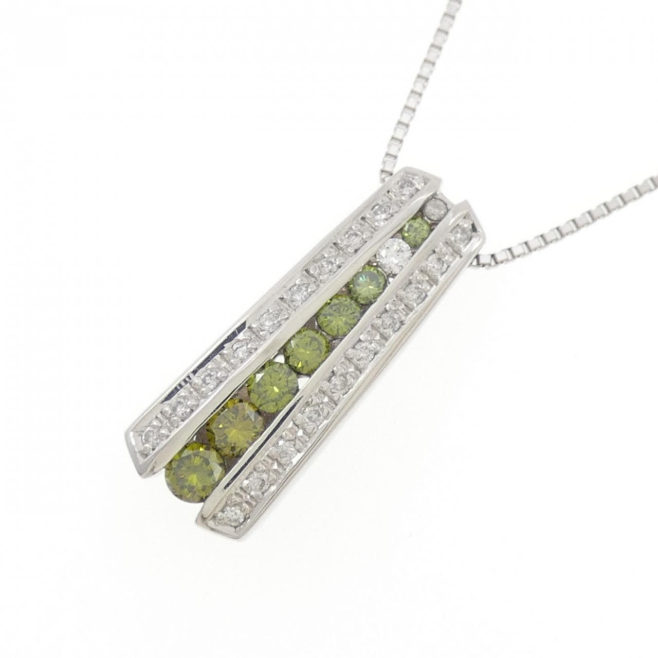 PT900/PT850 ダイヤモンド ネックレス 0.52CT