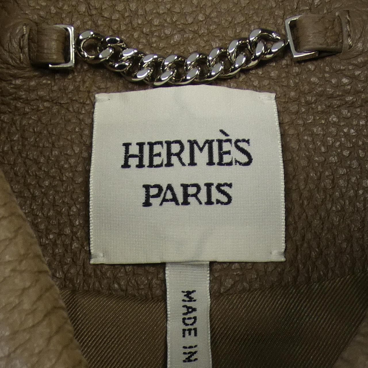 HERMES HERMES Leather Jacket