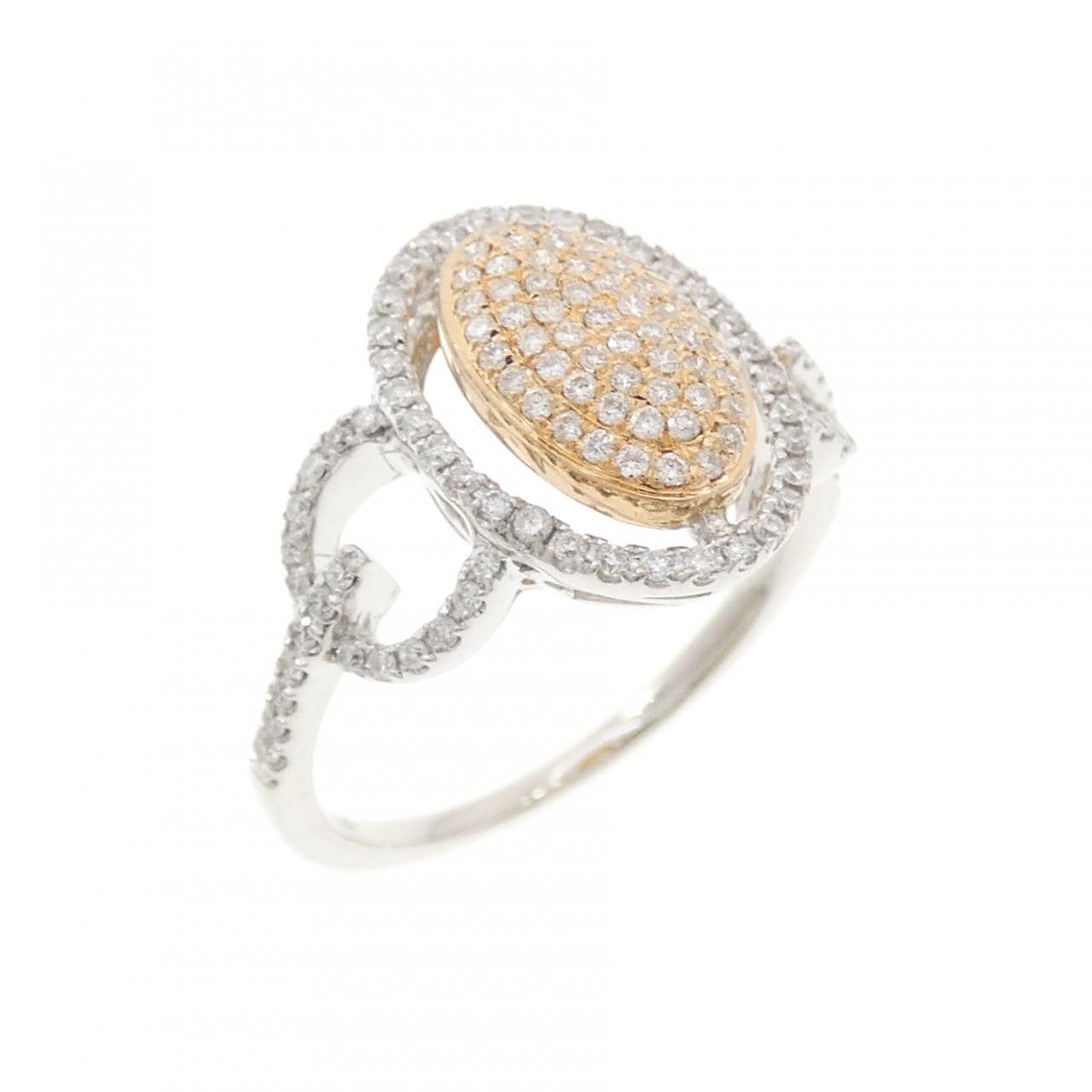 K18WG/K18PG ダイヤモンド リング 0.40CT