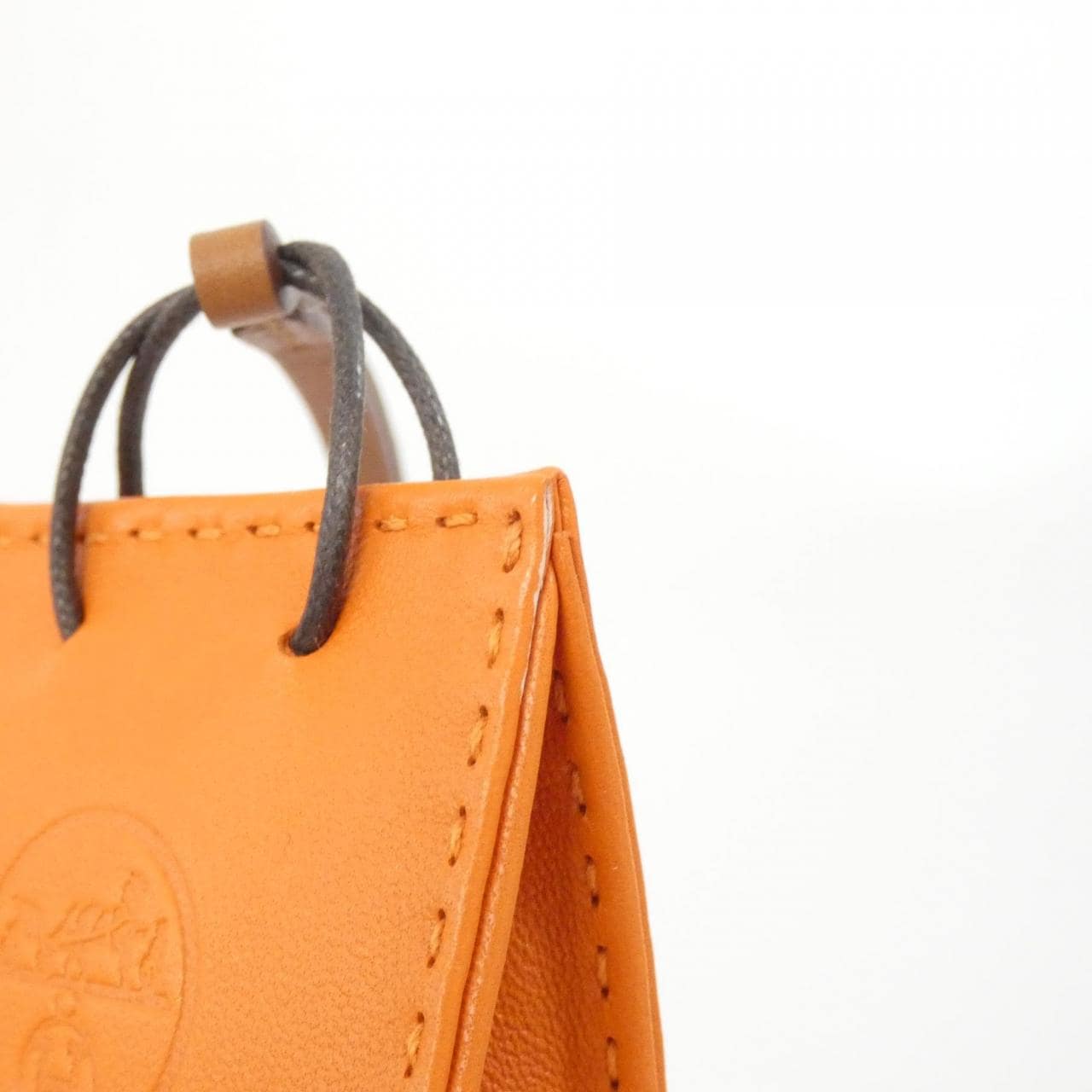 エルメス サック オランジュ バッグチャーム  079065CA