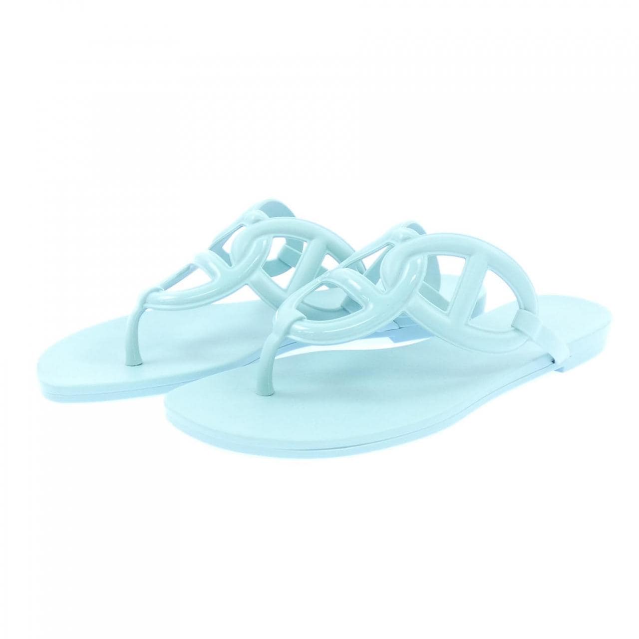 エルメス HERMES エジェリ EGERIE シェーヌダンクル 221001Z サンダル