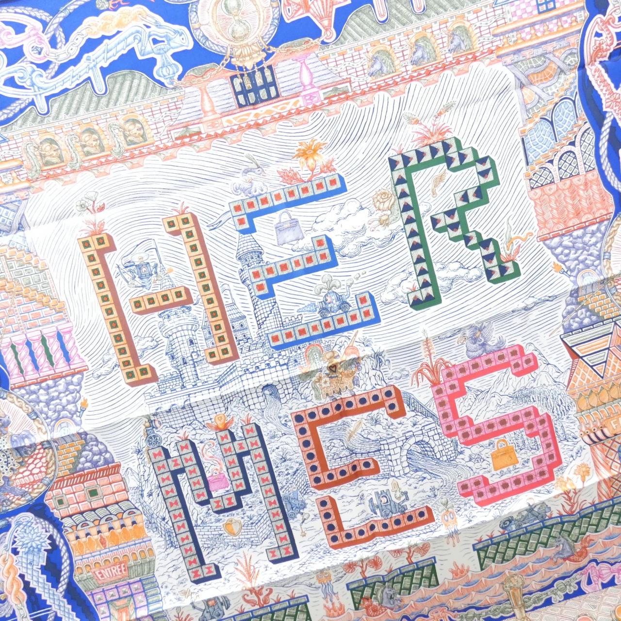 エルメス SUPER SILK QUEST カレ スカーフ