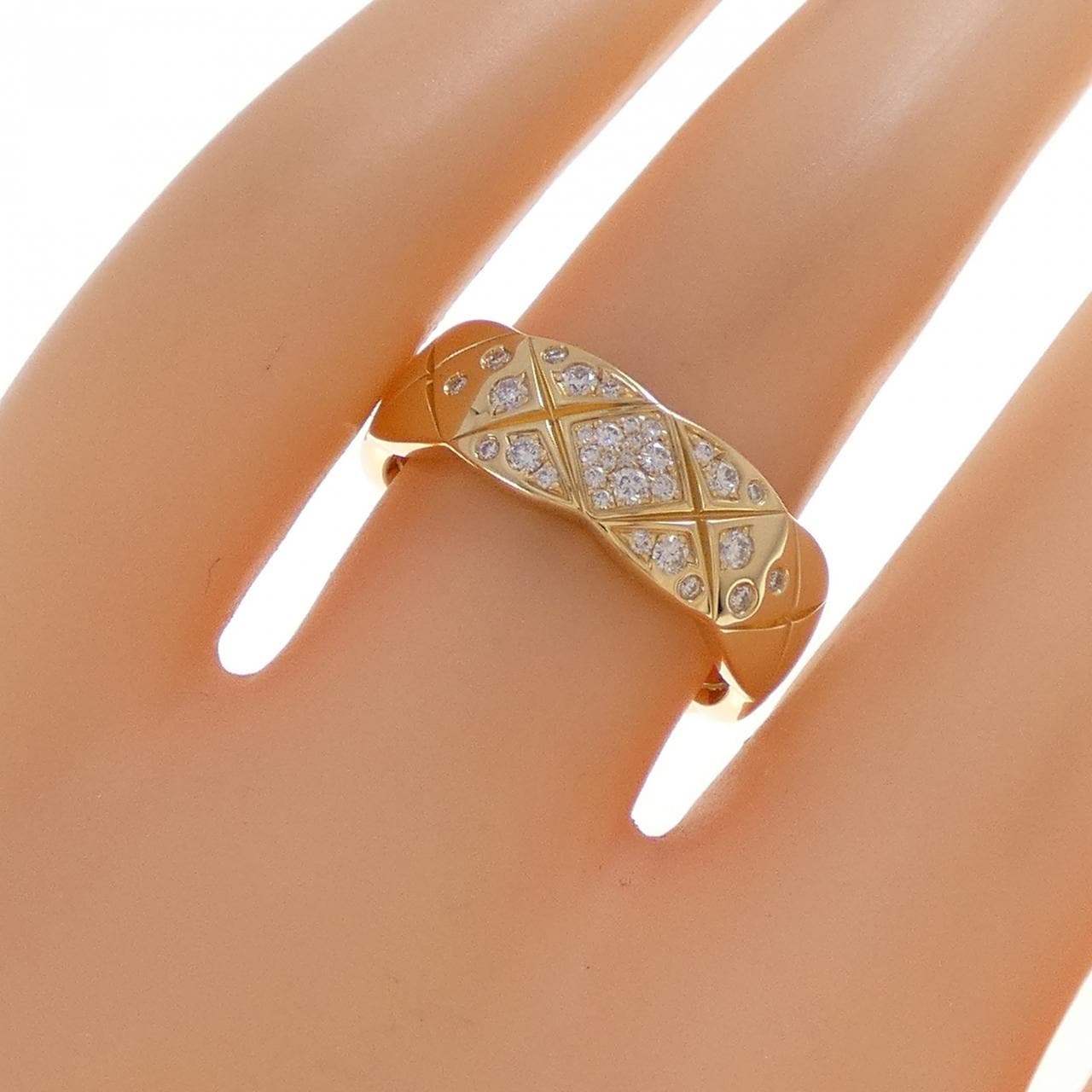 シャネル ココ クラッシュ ミディアム リング