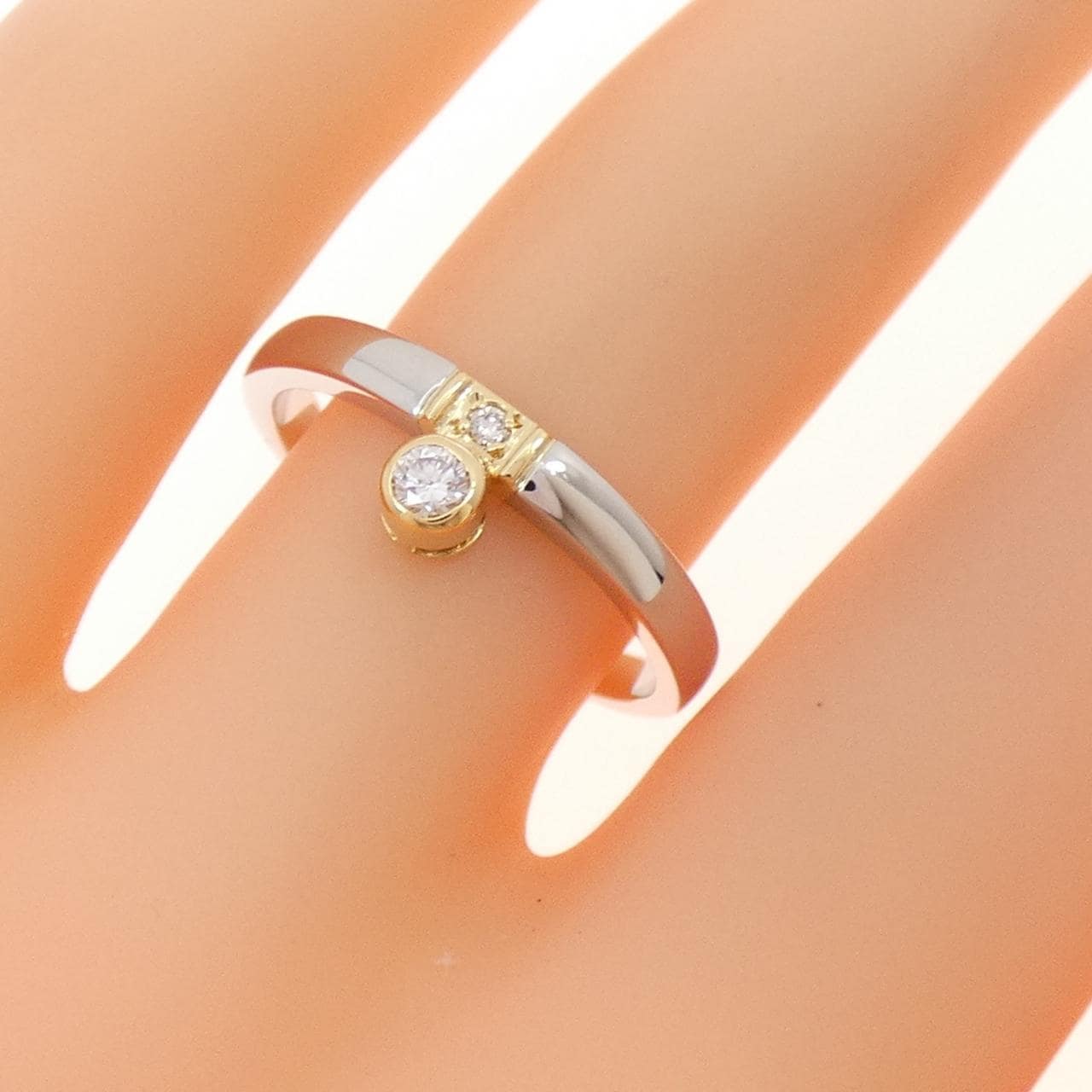 MIKIMOTO钻石戒指 0.07CT