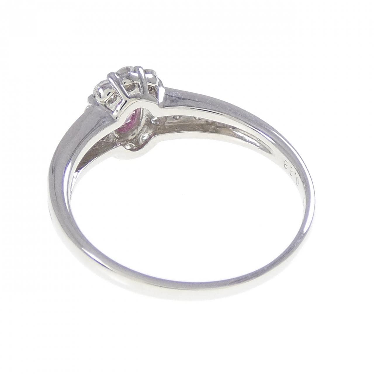 PT900 サファイヤ リング 0.176CT