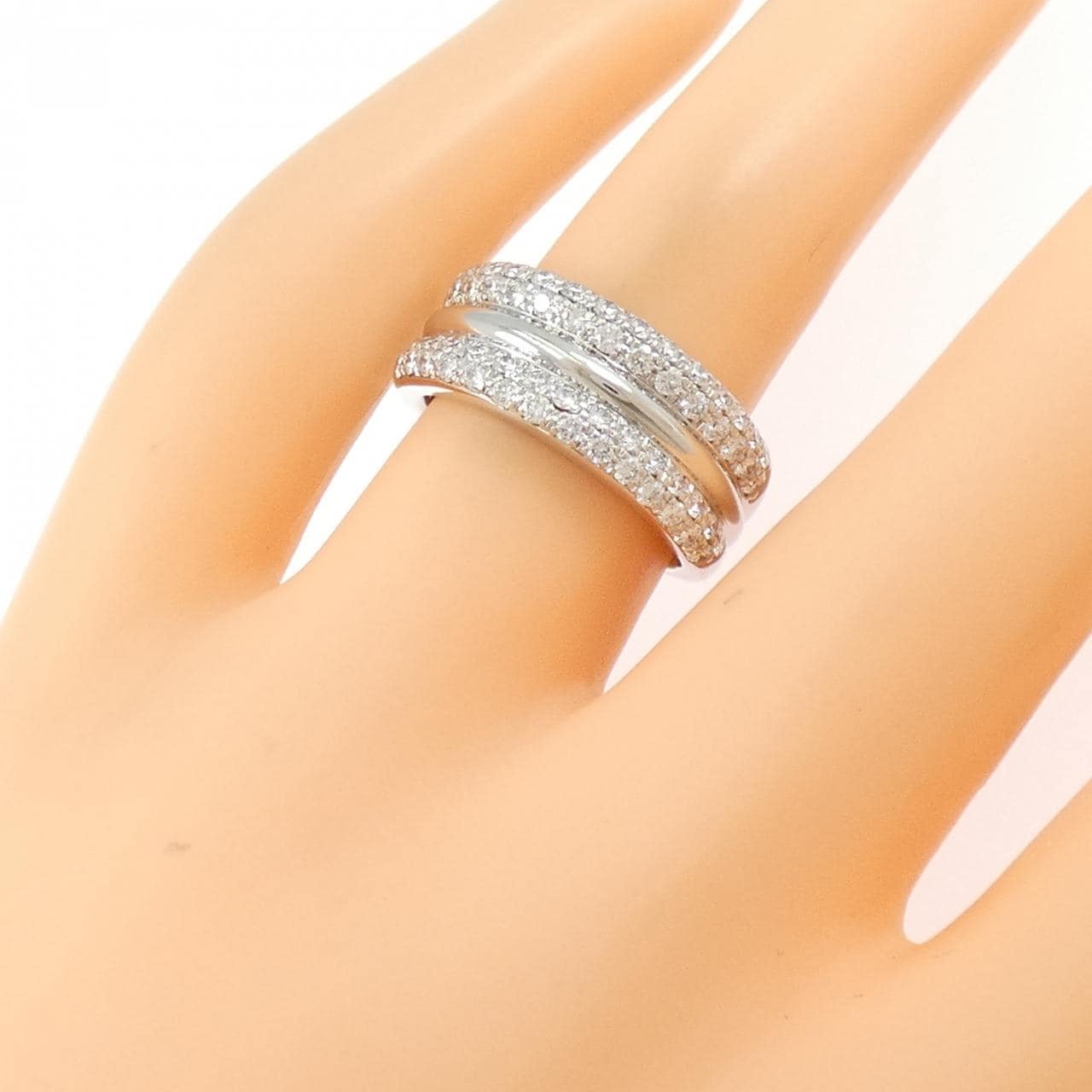 PT900 ダイヤモンド リング 0.77CT