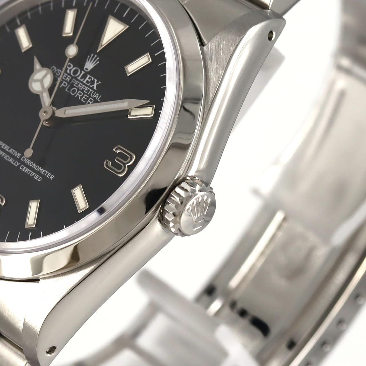ロレックス エクスプローラーI･ブラックアウト" 14270 SS 自動巻 E番