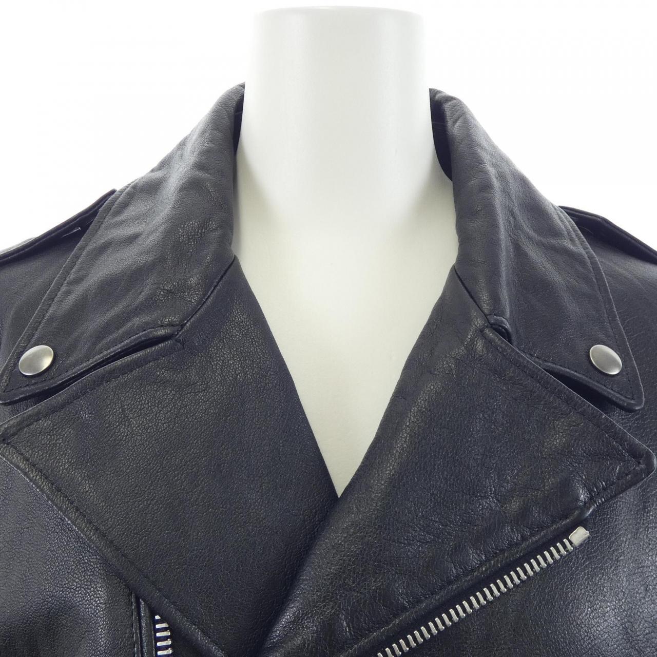 クリスチャンディオール CHRISTIAN DIOR 8C25272WA210 レザーライダースジャケット