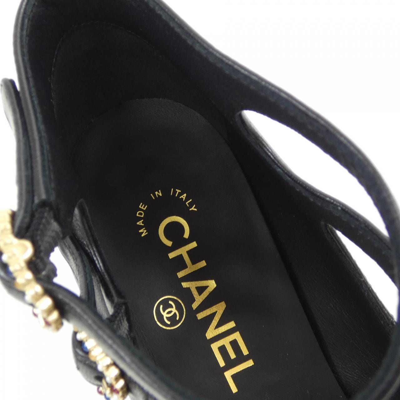 シャネル CHANEL メリージェーン MARY JANES G46433B20275 パンプス