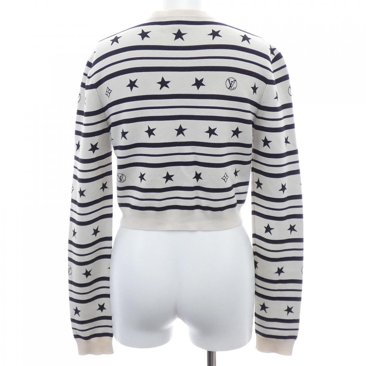 ルイヴィトン LOUIS VUITTON LVサマースターダストクロップドカーディガン FNKC06PN0 カーディガン