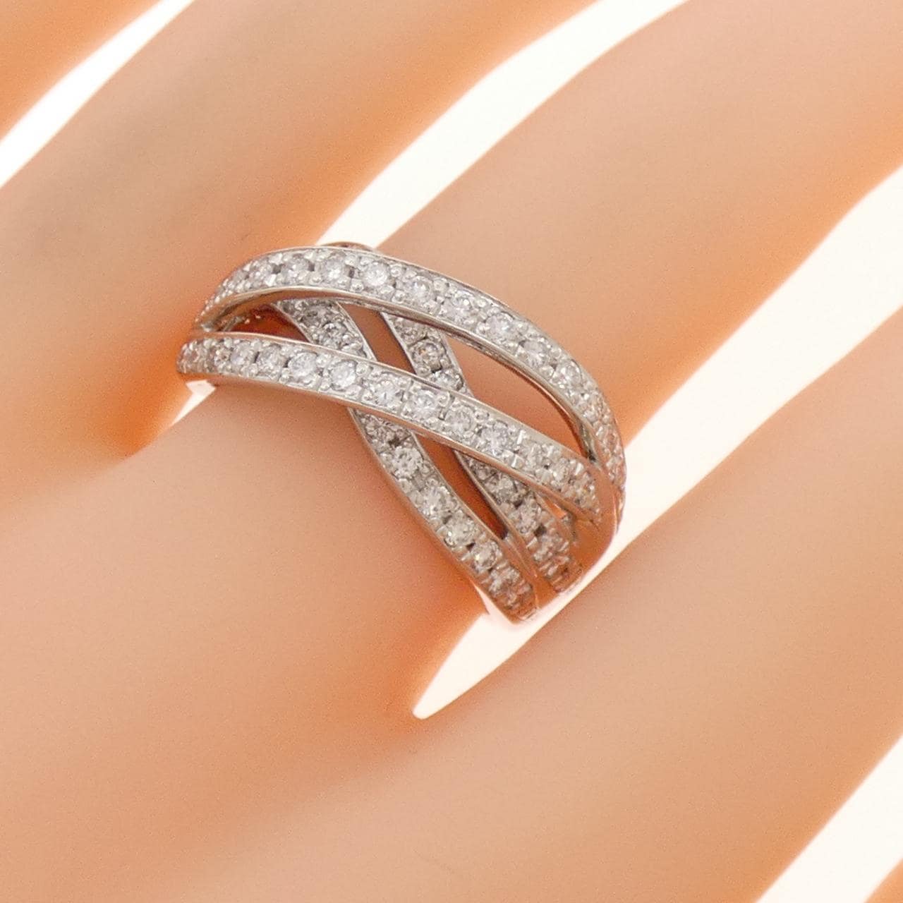 PT900 ダイヤモンド リング 1.00CT