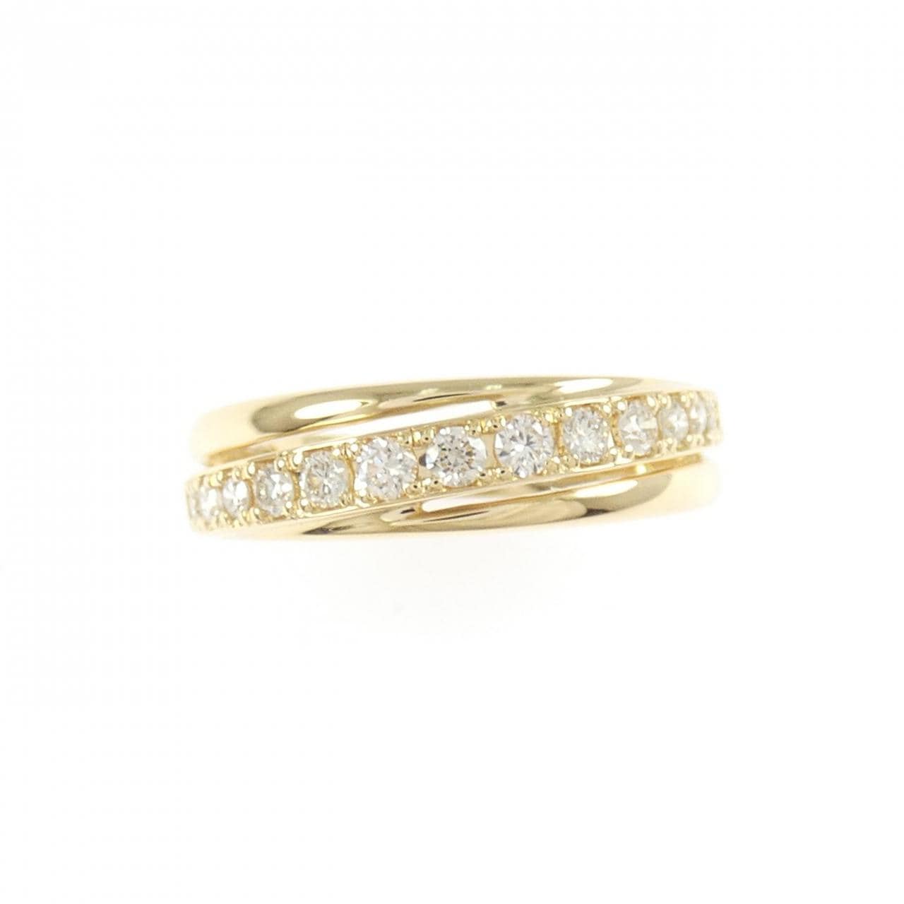 K18YG ダイヤモンド リング 0.29CT