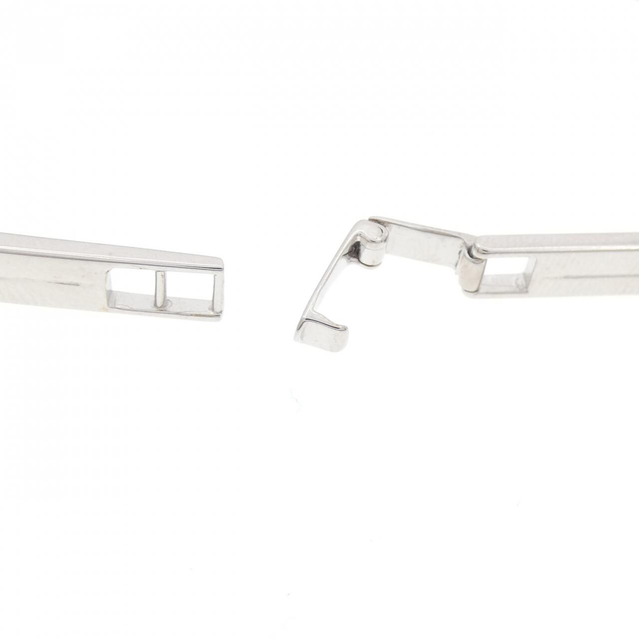 K18WG ダイヤモンド ブレスレット 0.50CT