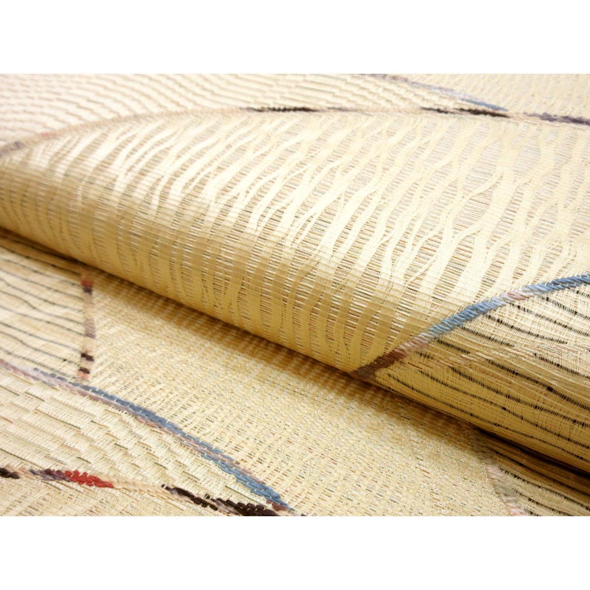 【未使用品】袋帯　全通柄【小森草木染工房】