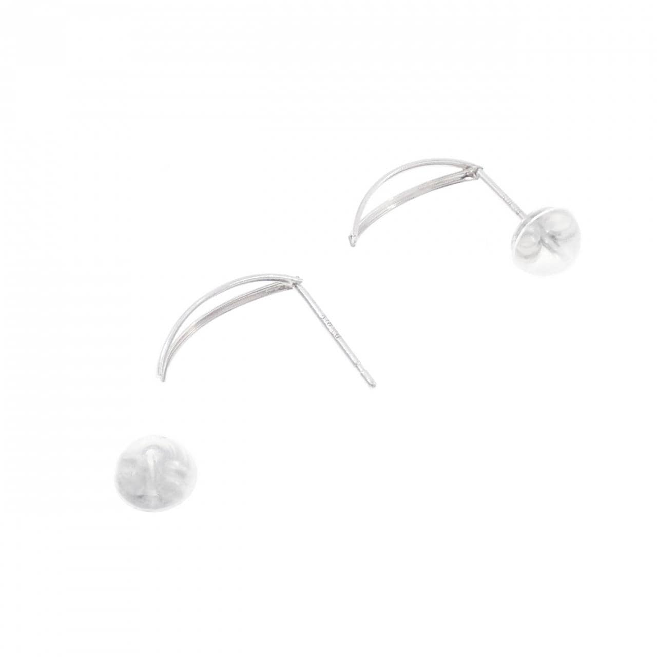 K18WG earrings
