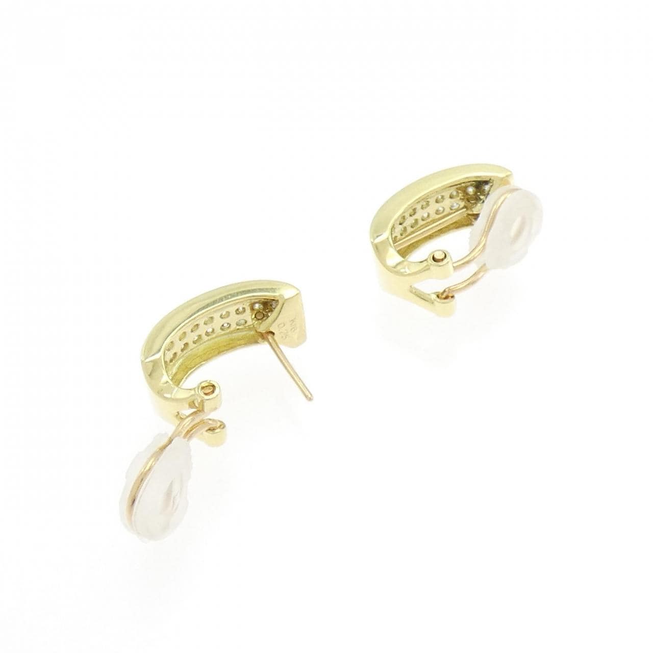 K18YG ダイヤモンド ピアス/イヤリング 0.50CT