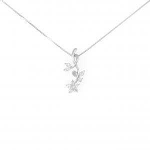 PT Flower Diamond Necklace 0.35CT