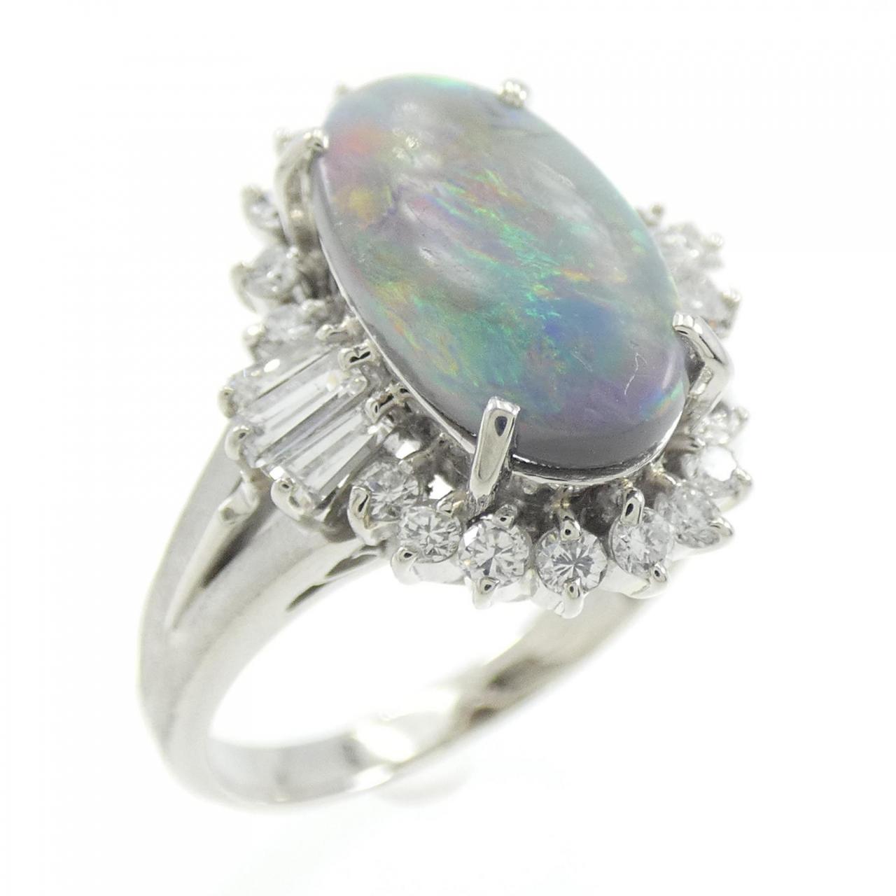 コメ兵｜PT ブラックオパール リング 1.72CT｜ジュエリー｜リング  