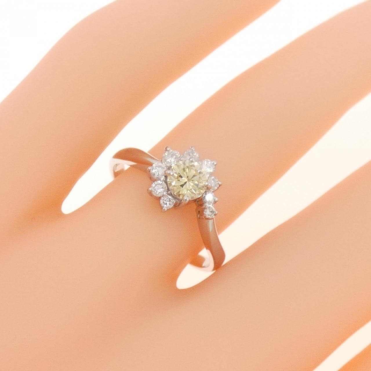 PT ダイヤモンド リング 0.335CT
