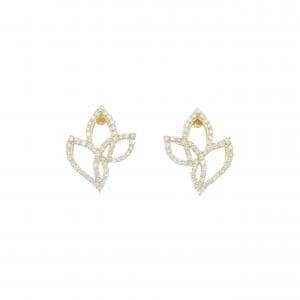 K18YG ダイヤモンド ピアス 0.70CT
