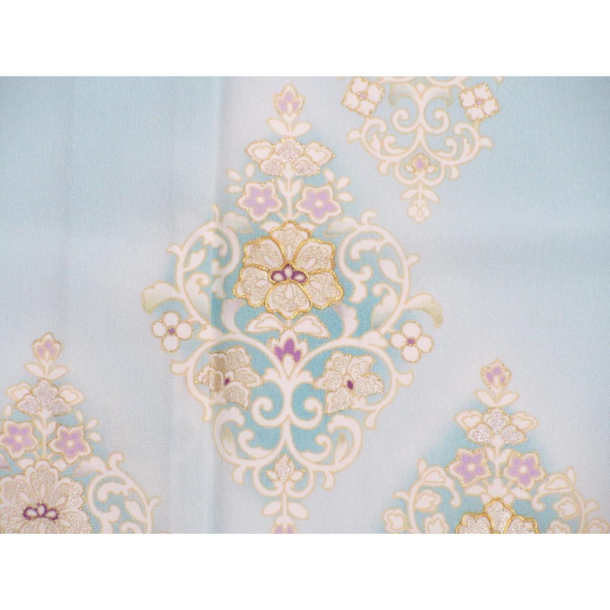 【新品】単衣 訪問着 【吉澤織物】 友禅金彩加工