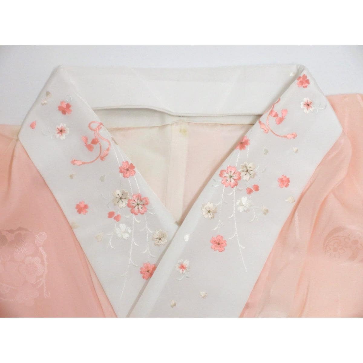 長襦袢　振袖　ボカシ染　広衿