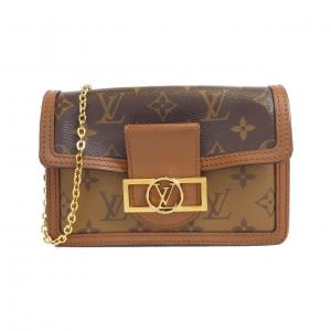 LOUIS VUITTON Monogram Portefeuille Dauphine M68746 鏈條錢包