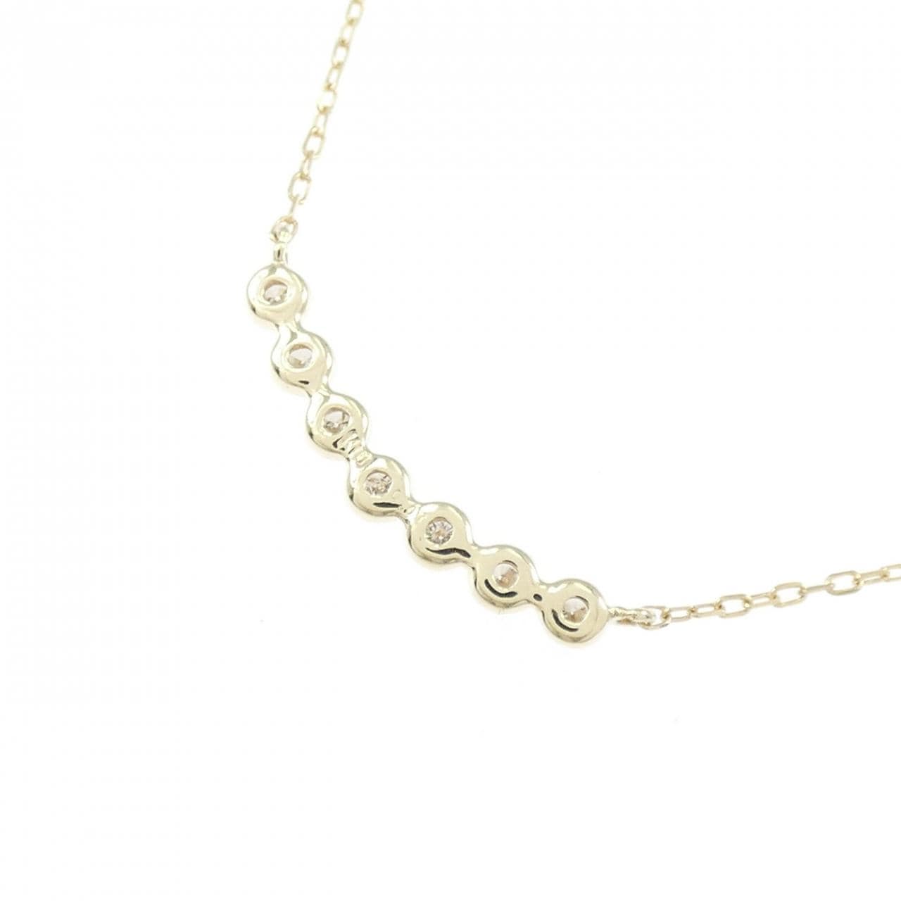 K10PG ダイヤモンド ネックレス 0.07CT