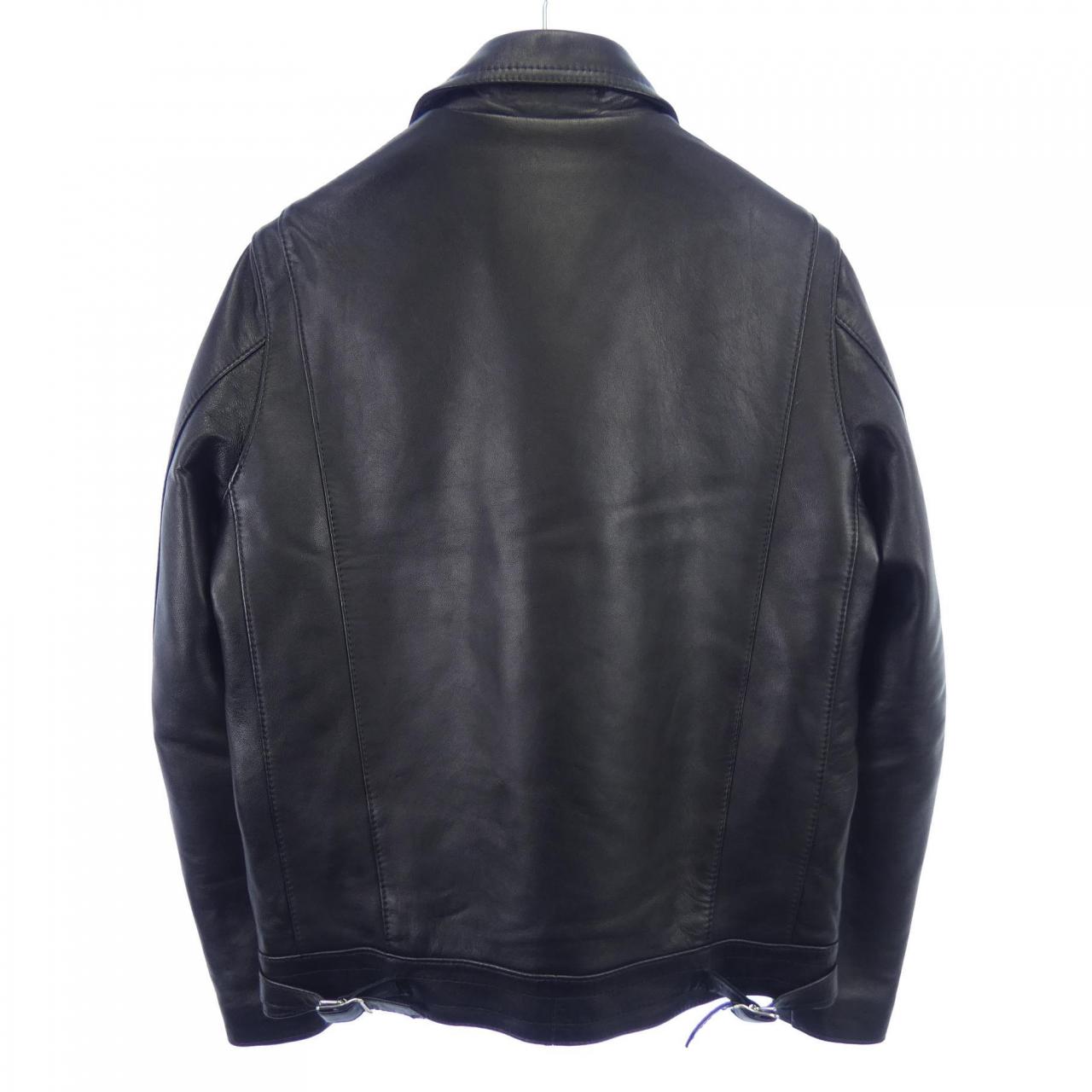 ジェームスグロス JAMES GROSE ニューマニラ レザーライダースジャケット