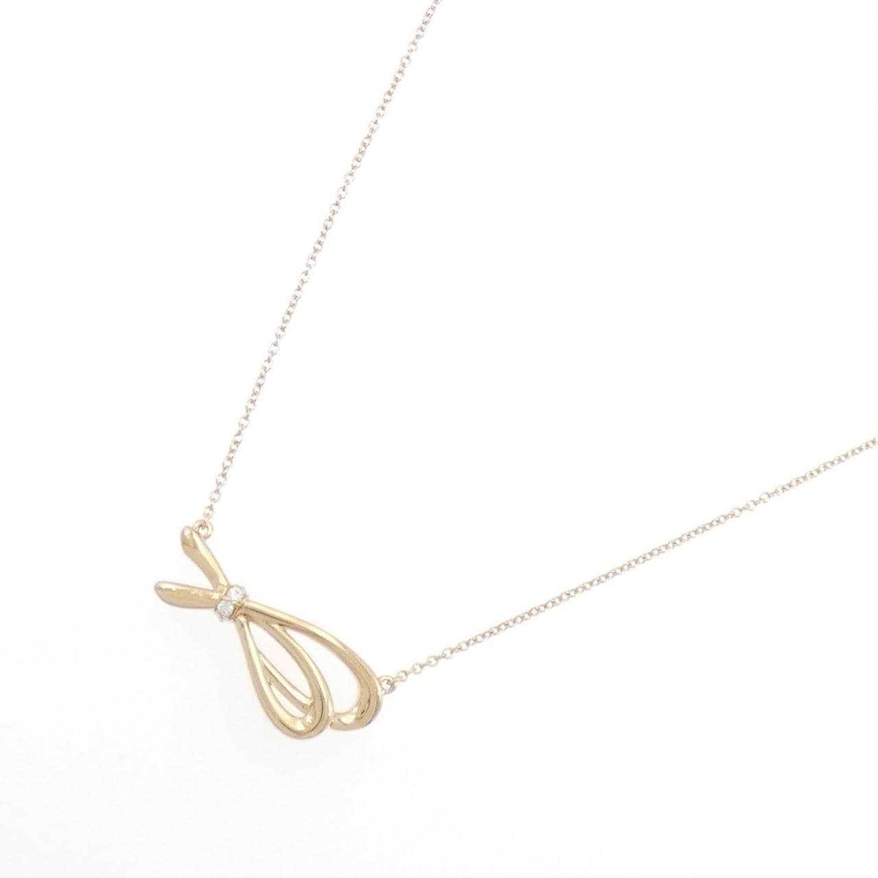 ティファニー ボウ ネックレス