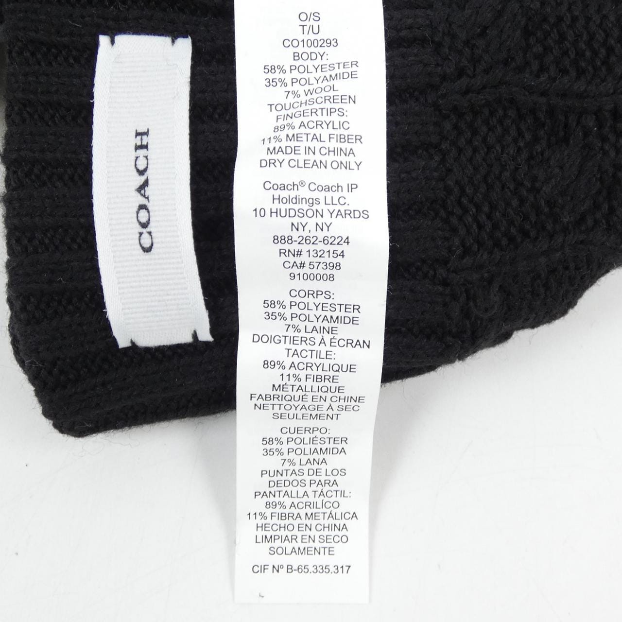 コーチ COACH GLOVE