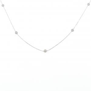 PT950 ダイヤモンド ネックレス 0.22CT