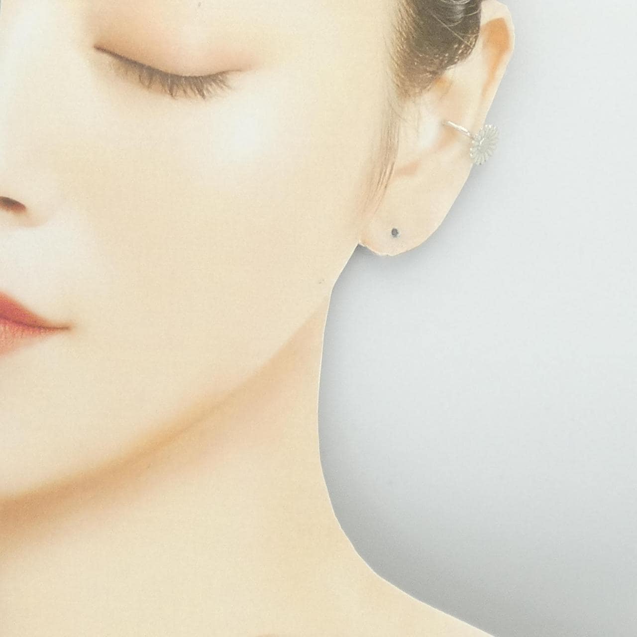 ジョージ ジェンセン デイジー イヤーカフ 片耳