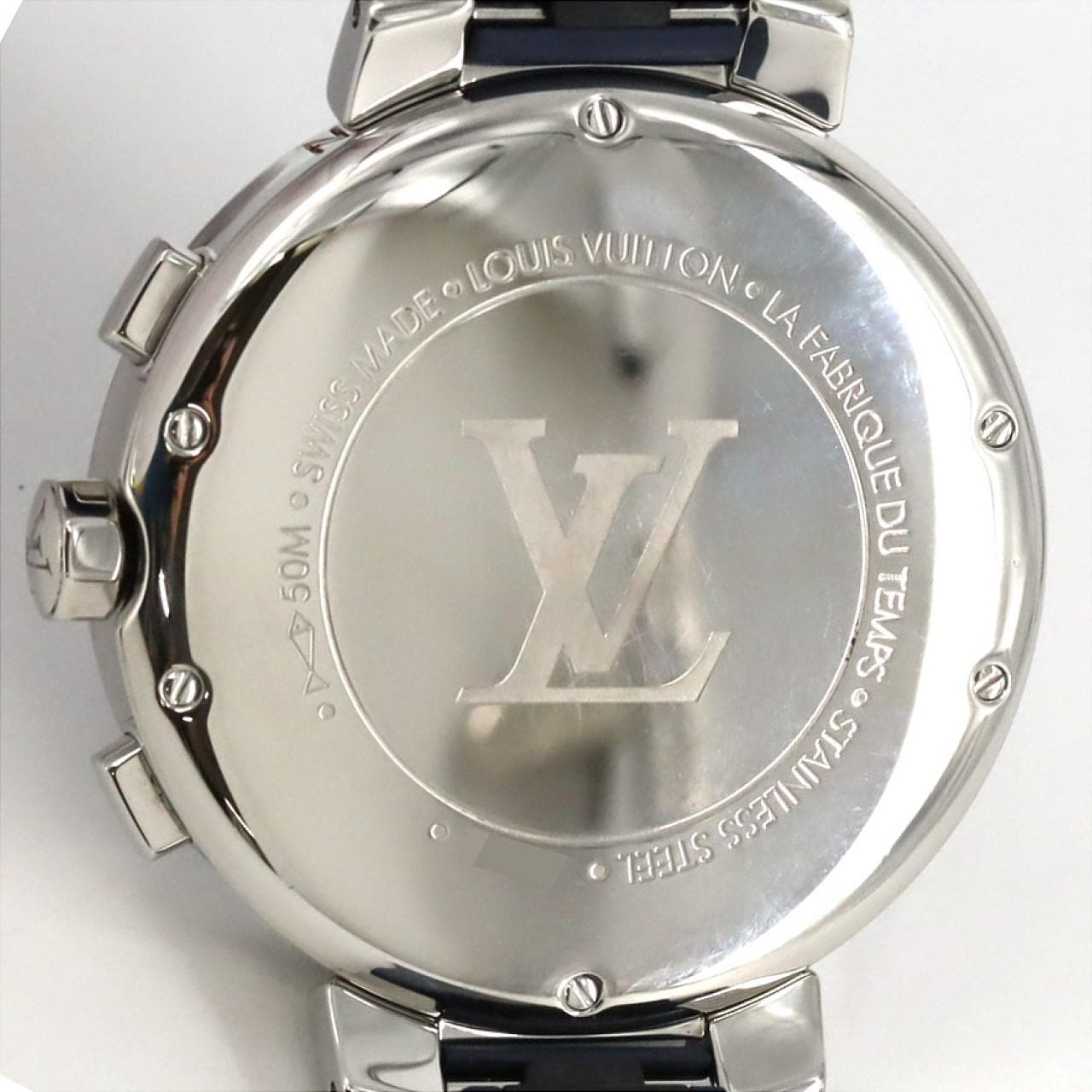 ルイヴィトン タンブール ムーンスタークロノ QA032 SS クォーツ