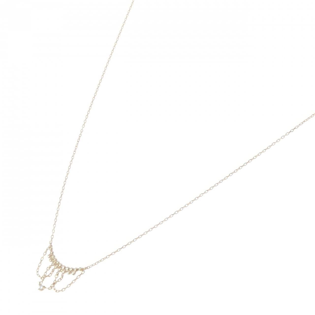 K10YG ダイヤモンド ネックレス