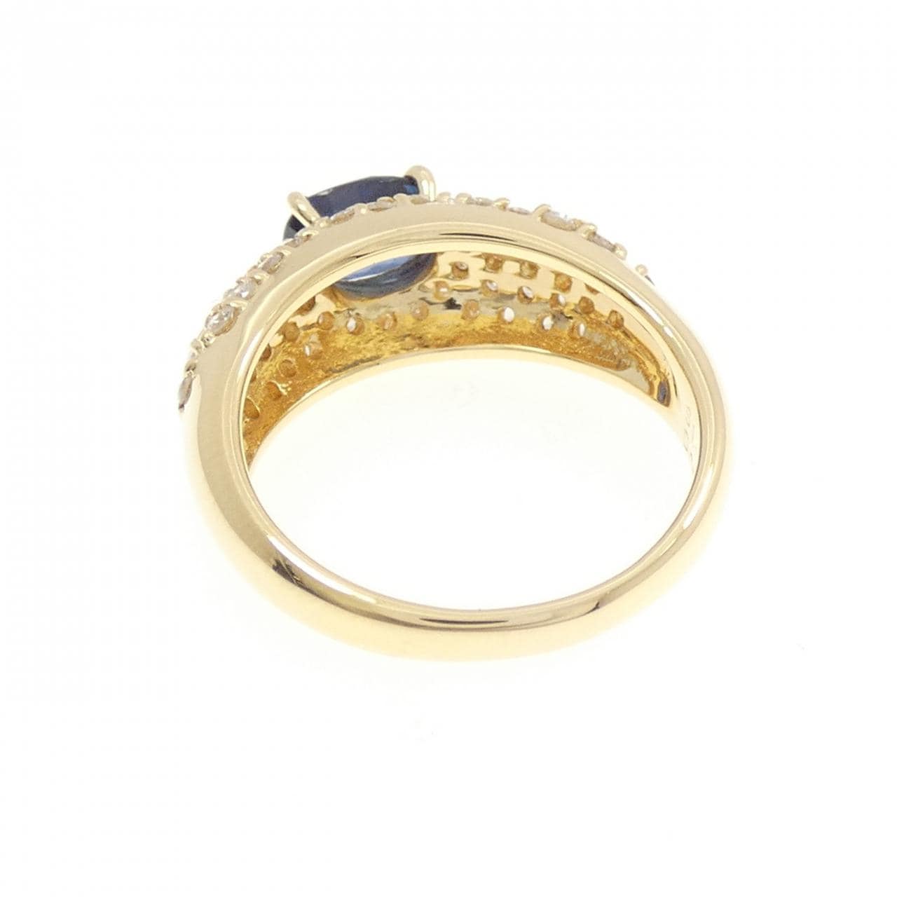 K18YG サファイヤ リング 1.05CT