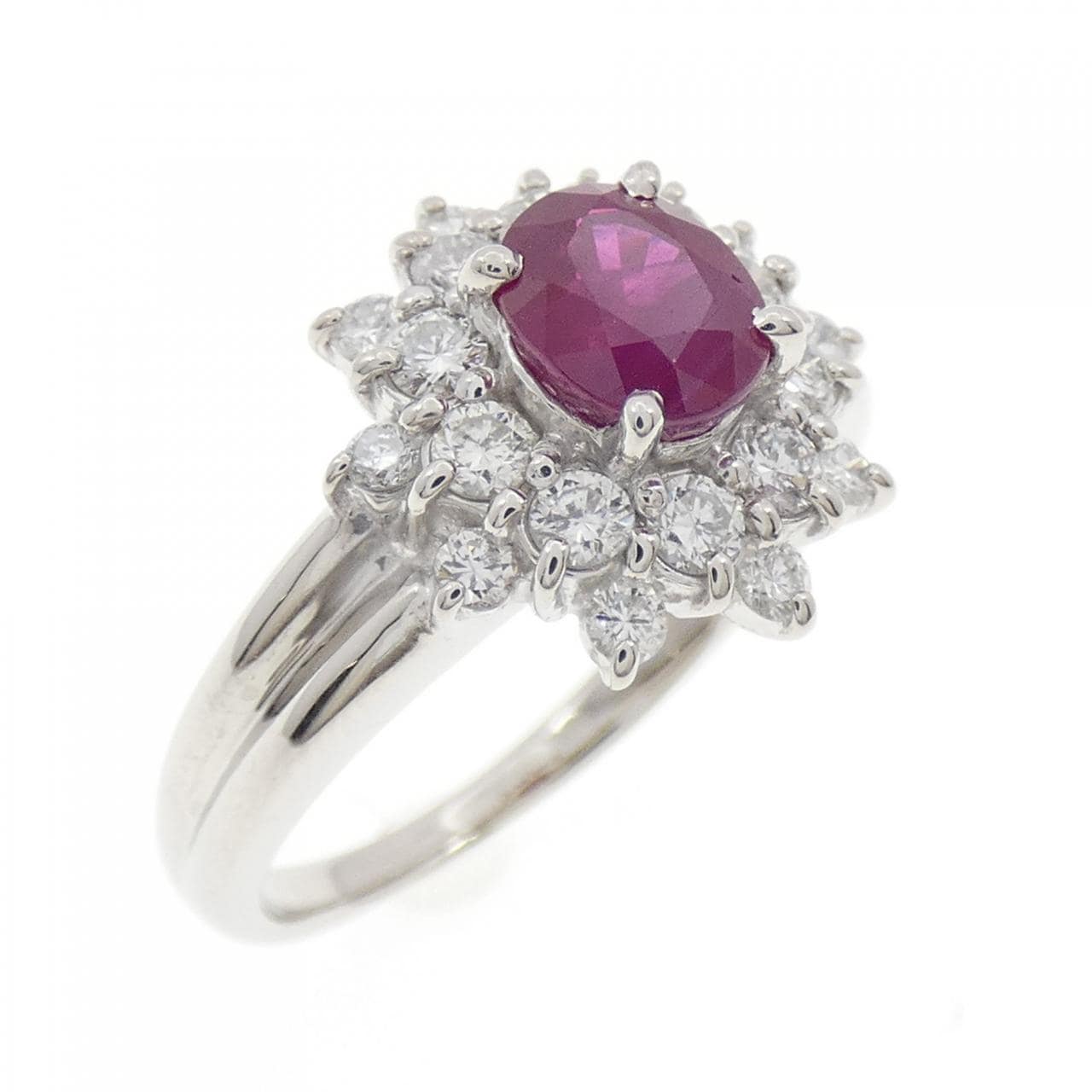 PT850 ルビー リング 1.22CT