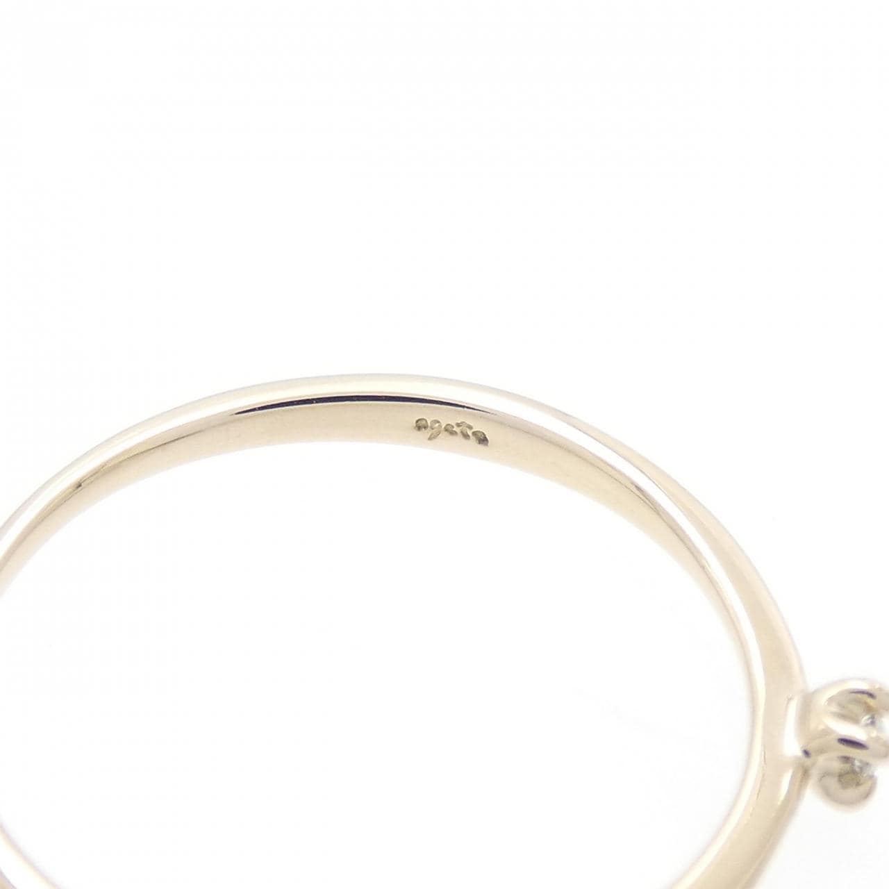 アガット ダイヤモンド リング 0.014CT