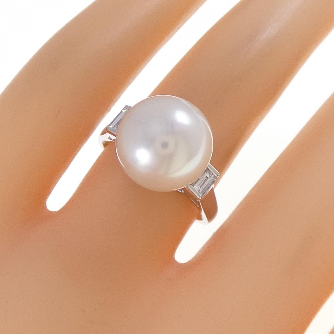 ミキモト 白蝶パール リング 11.1mm