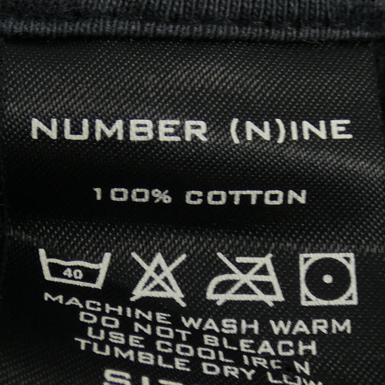 ナンバーナイン NUMBER (N)INE Tシャツ