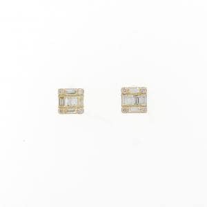 【新品】K18YG ダイヤモンド ピアス 0.40CT