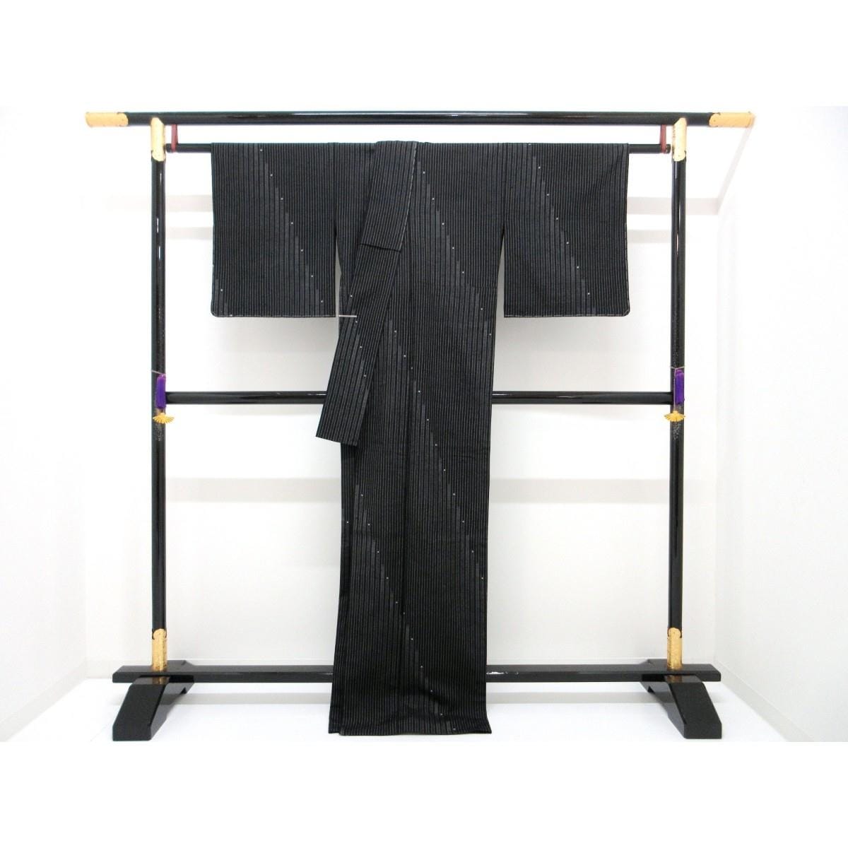 【未使用品】単衣　樋口隆司【小千谷】
