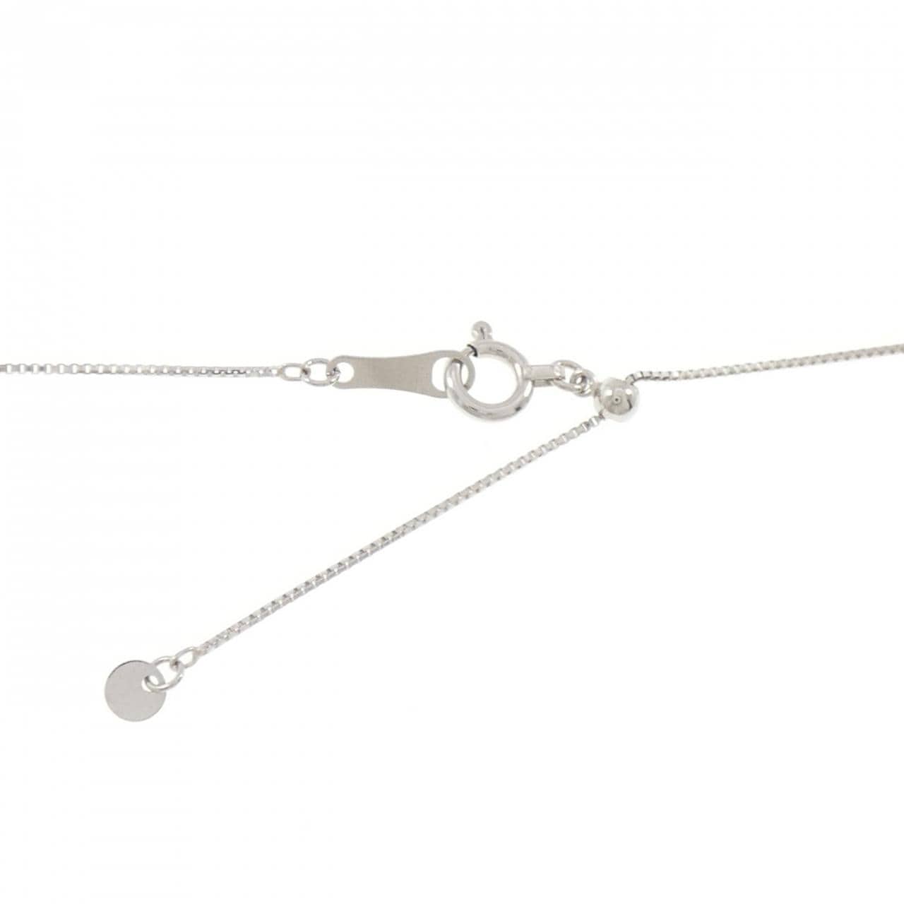 PT900/PT850 ルビー ネックレス 0.62CT