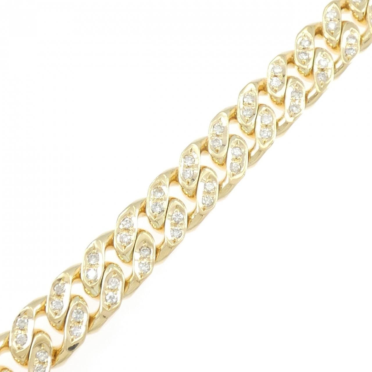 K18YG ダイヤモンド キヘイ ブレスレット 3.42CT 20cm