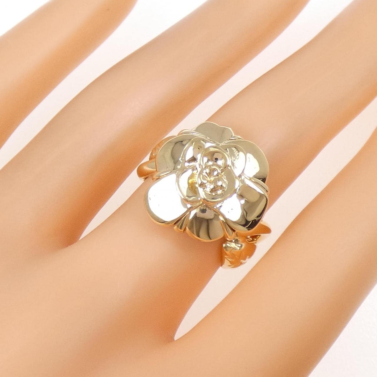 シャネル カメリア リング