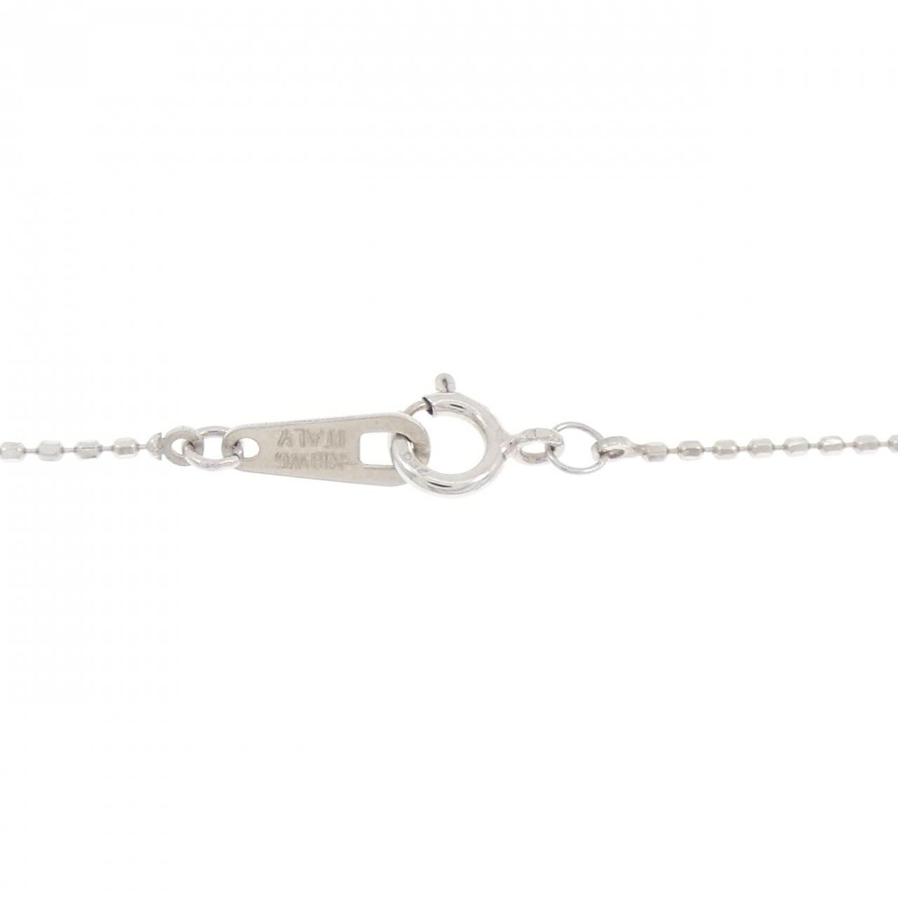 K18WG ダイヤモンド ネックレス 0.27CT