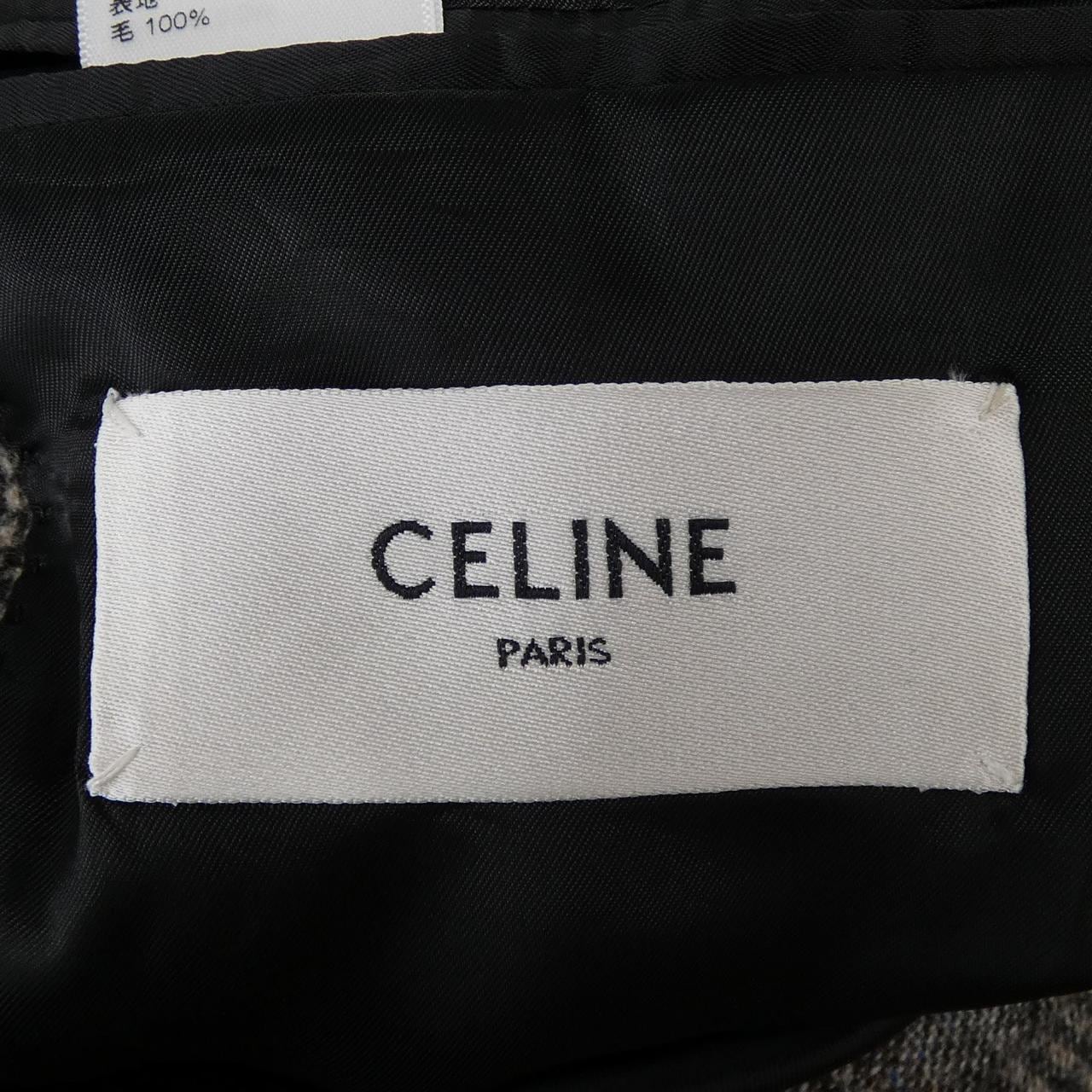 セリーヌ CELINE プリンスオブウェールズウールジャケット 2V61P785V ジャケット