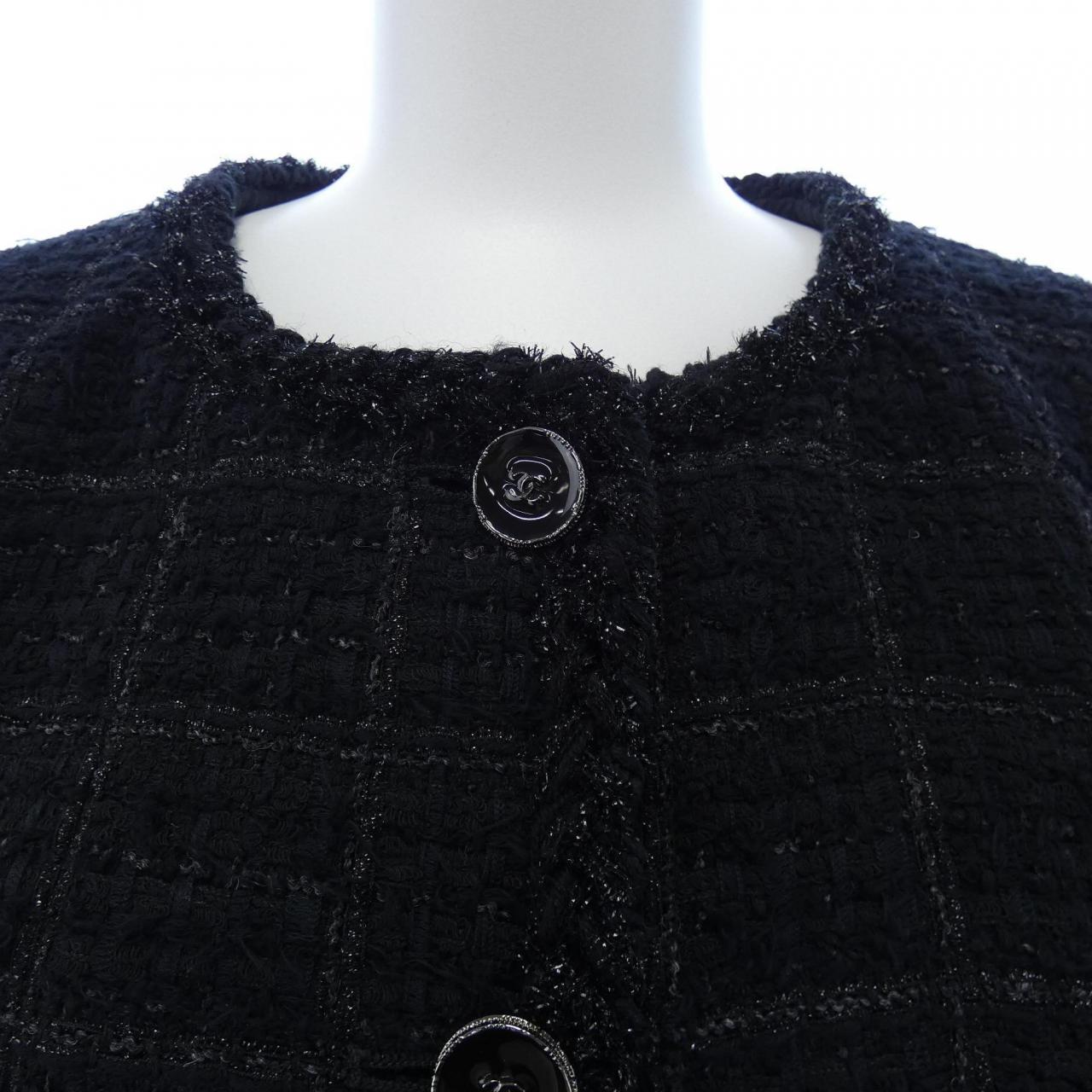 シャネル CHANEL ノーカラージャケット
